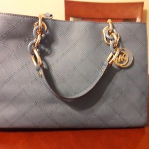 Medium Cynthia Quilted Saffiano Satchel